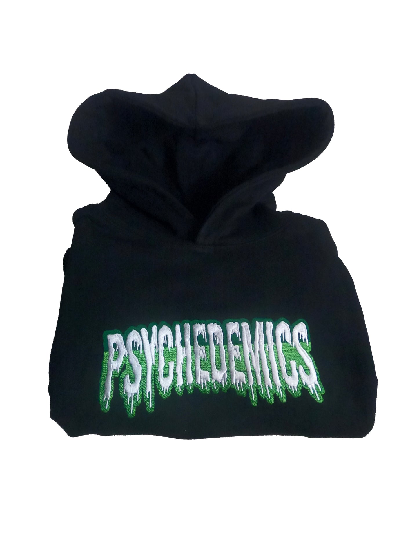 Black Winter Bubble Hoodie