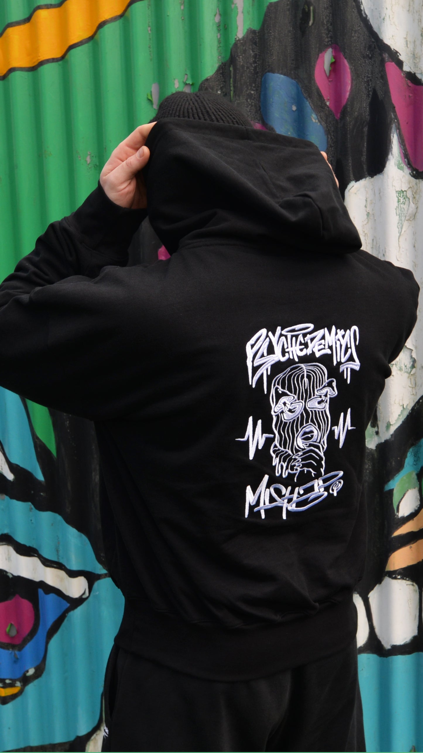 Mishap Colab Bally Bubble Hood - [ Black ]