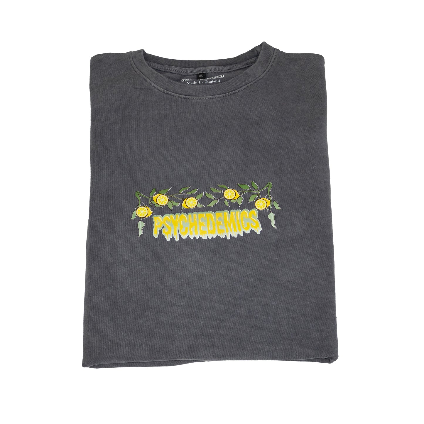 LemonTek Tee in Washed Black