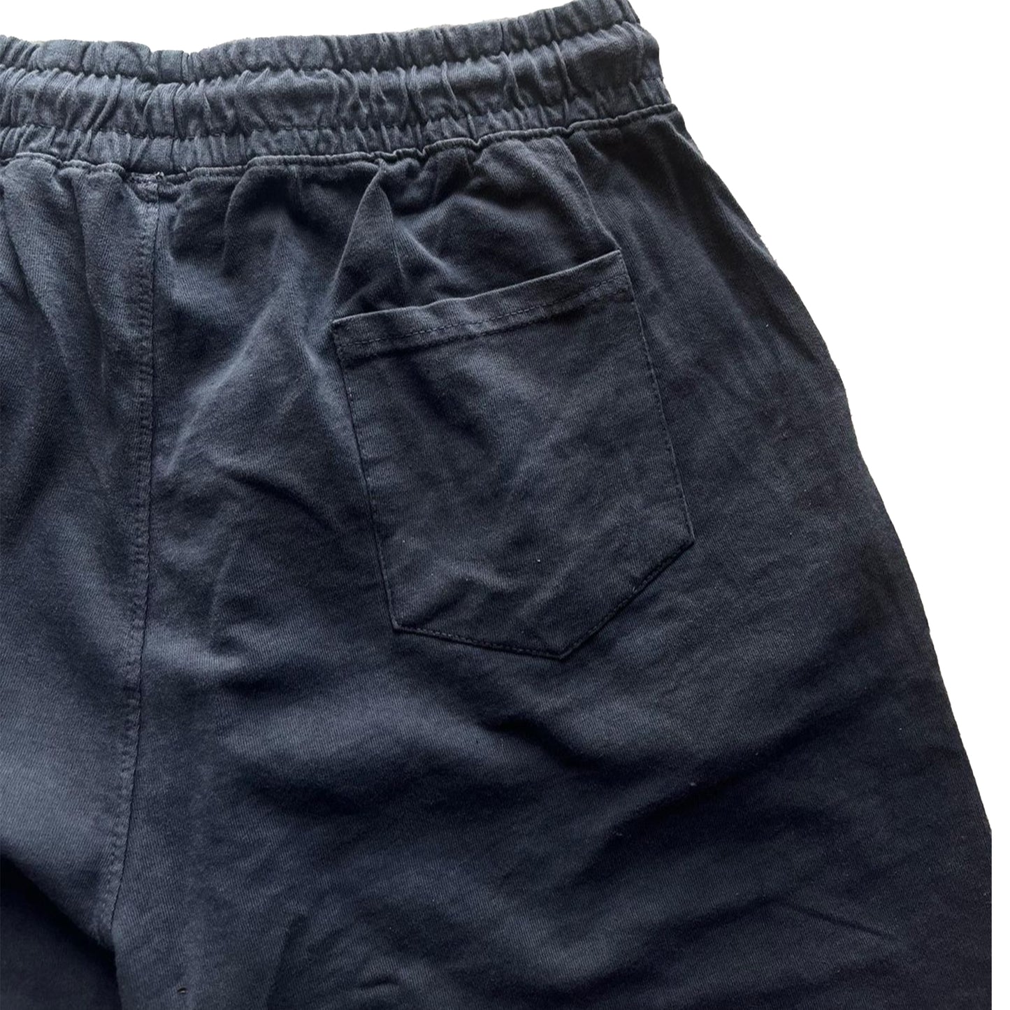 Essentials Shroom Jersey Shorts - [ Washed Navy ]
