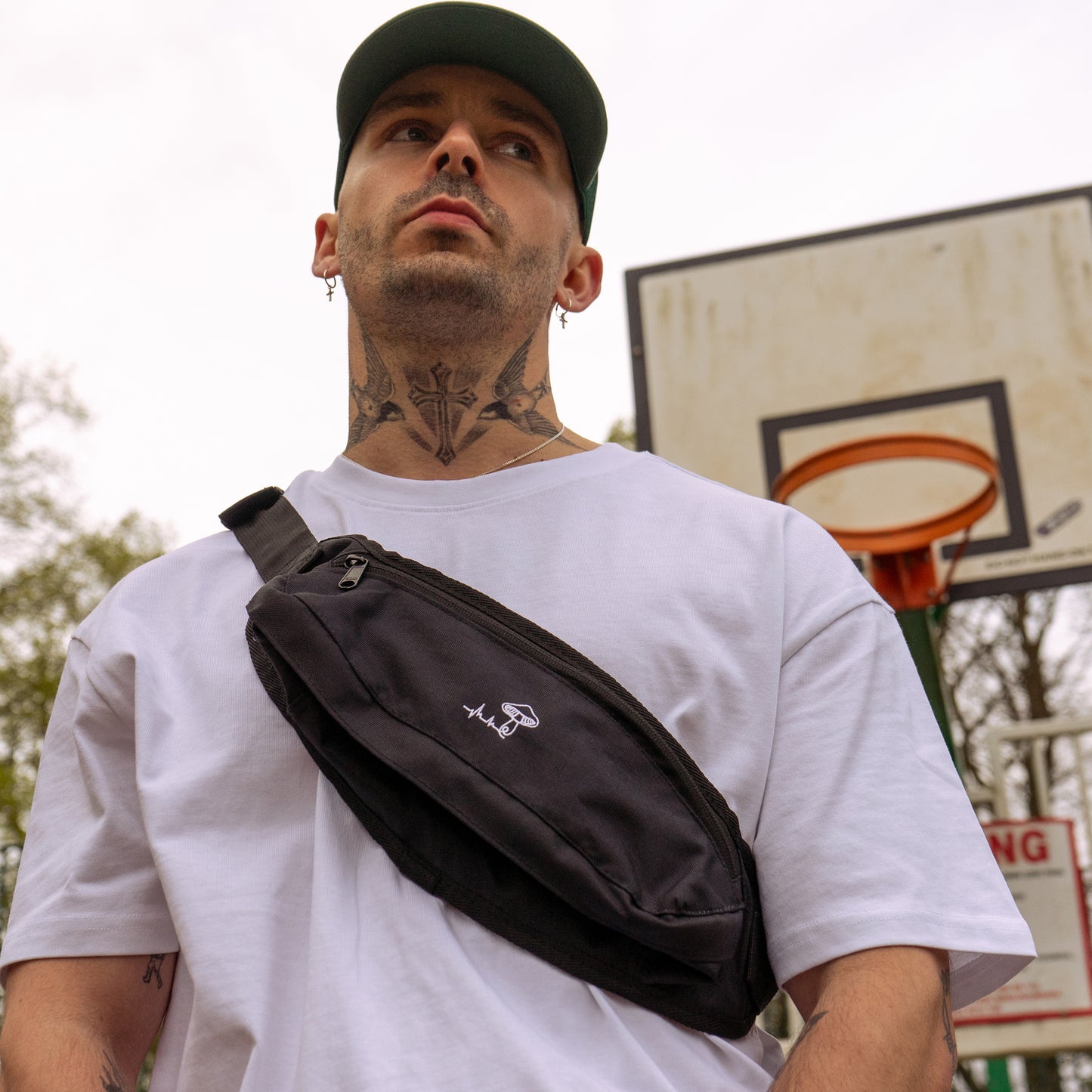 Essentials Shroom Shoulder Bag - [ 1 of 1 Black ]