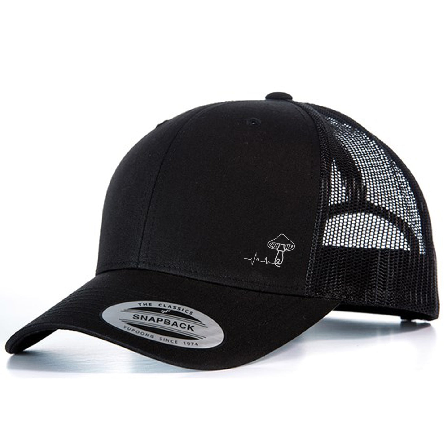 Essentials Shroom Cap - [ Black ]