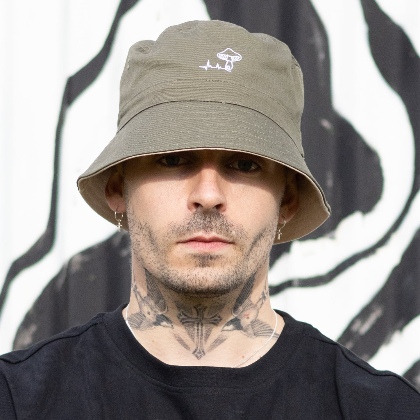 Essentials Shroom Bucket Hat - [ Olive Green ]