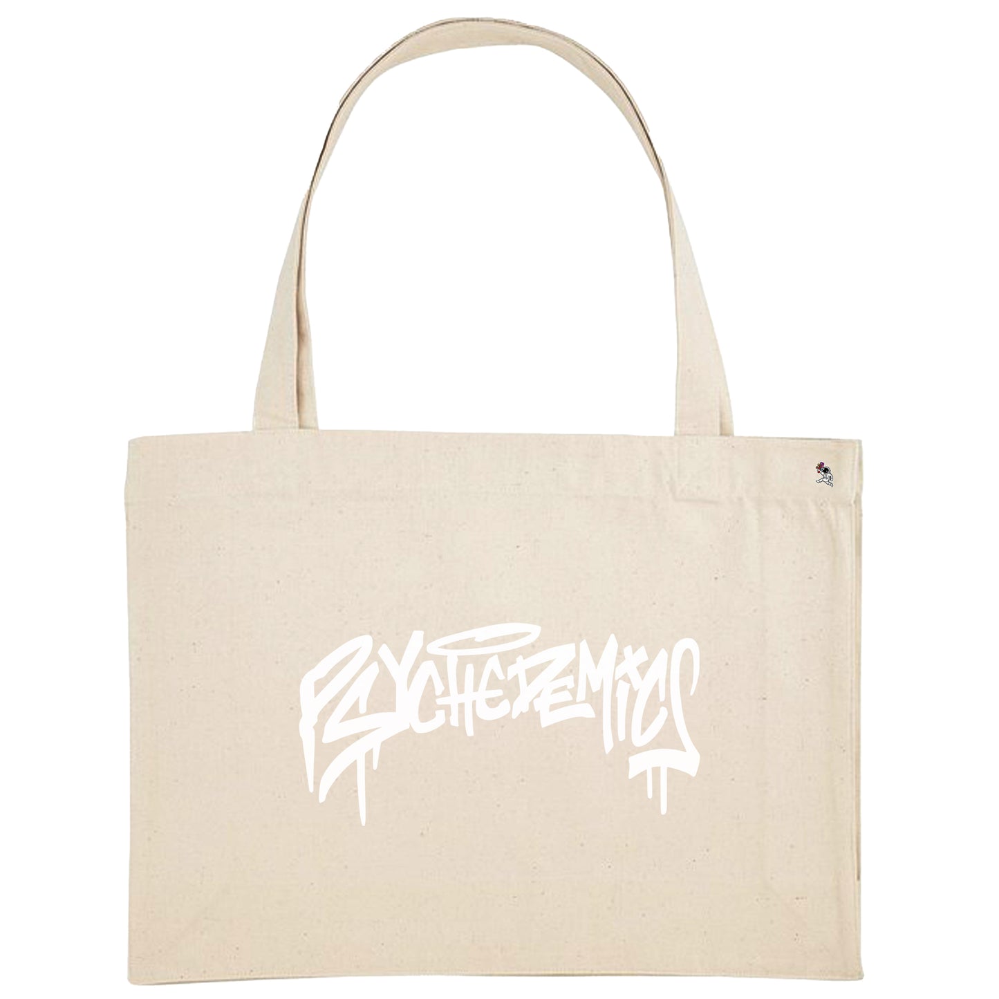 Graffiti Tote Bag - [ Sand ]